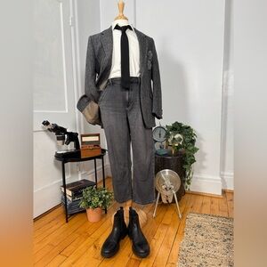 Vintage Harris Tweed Blazer | 100% Scottish Wool | Size 40R